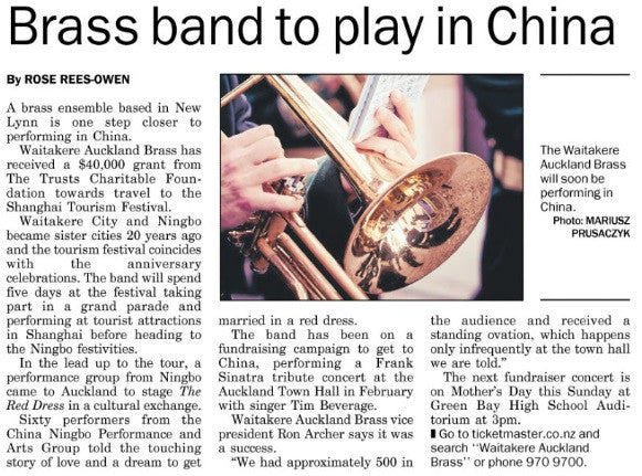 Band To Travel To China