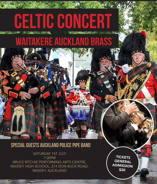 Celtic Concert - Auckland Police Pipe Band